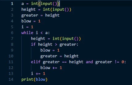Foto de um código em Python
